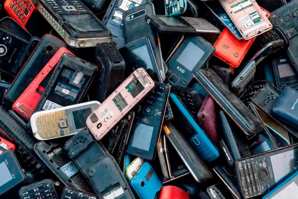 Menos de la mitad de los 17,6 kg de residuos electrónicos que cada europeo genera se recicla, según la ONU