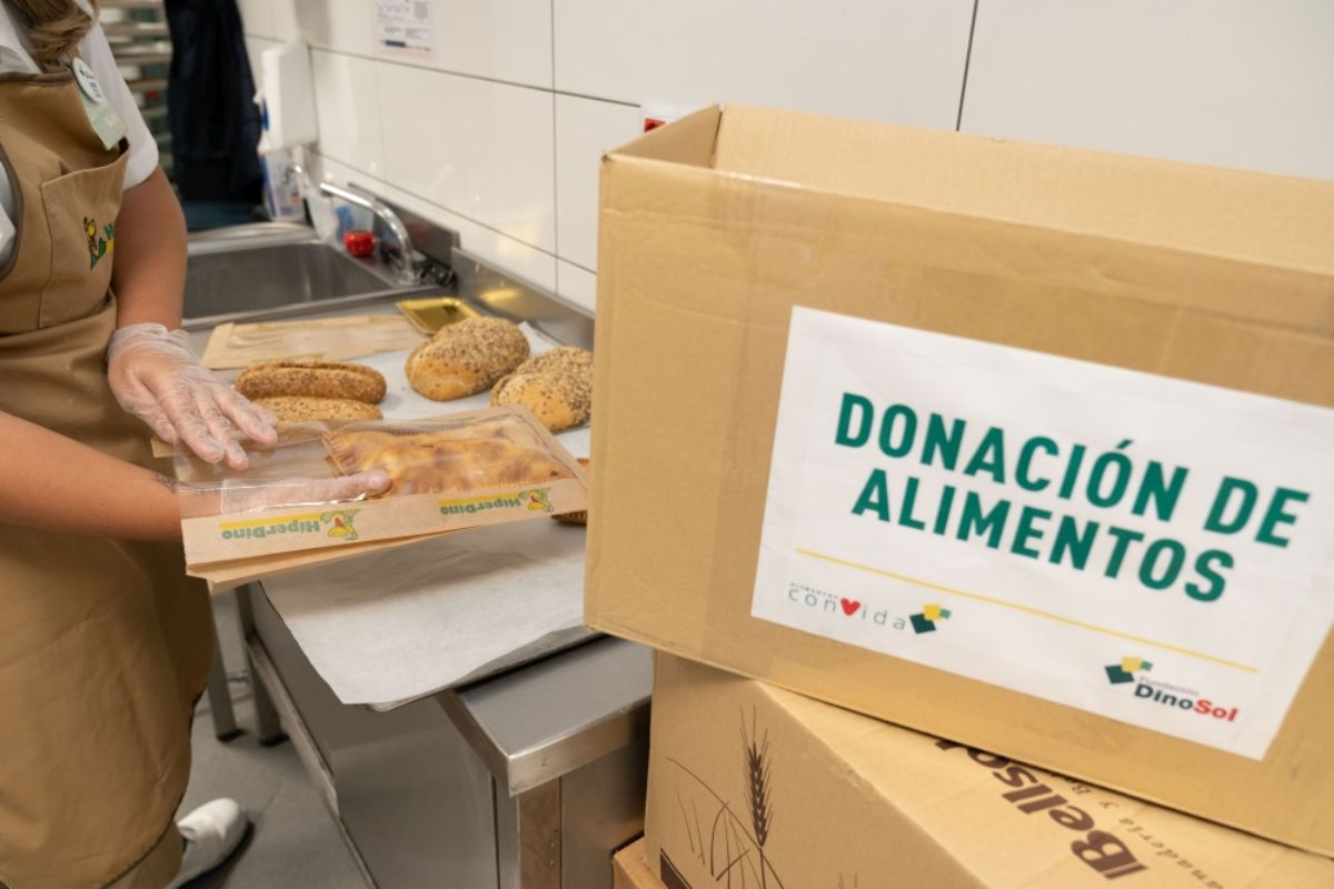 HiperDino y la Fundación DinoSol transforman el desperdicio alimentario en 567.000 kilos de ayuda