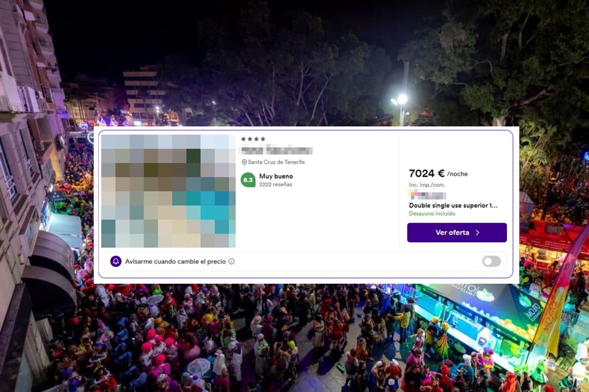 Ni en Barranquilla, ni en Río de Janeiro: el precio de habitación más caro para un Carnaval es el de un popular hotel de Santa Cruz