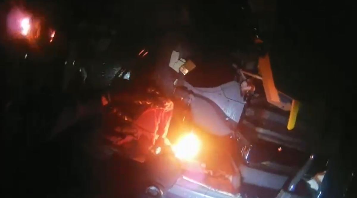 Difunden anónimamente el vídeo de la quema de maquinaria en Cuna del Alma