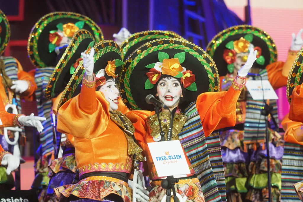 La murga Marchilongas abrió la primera fase. Sergio Méndez