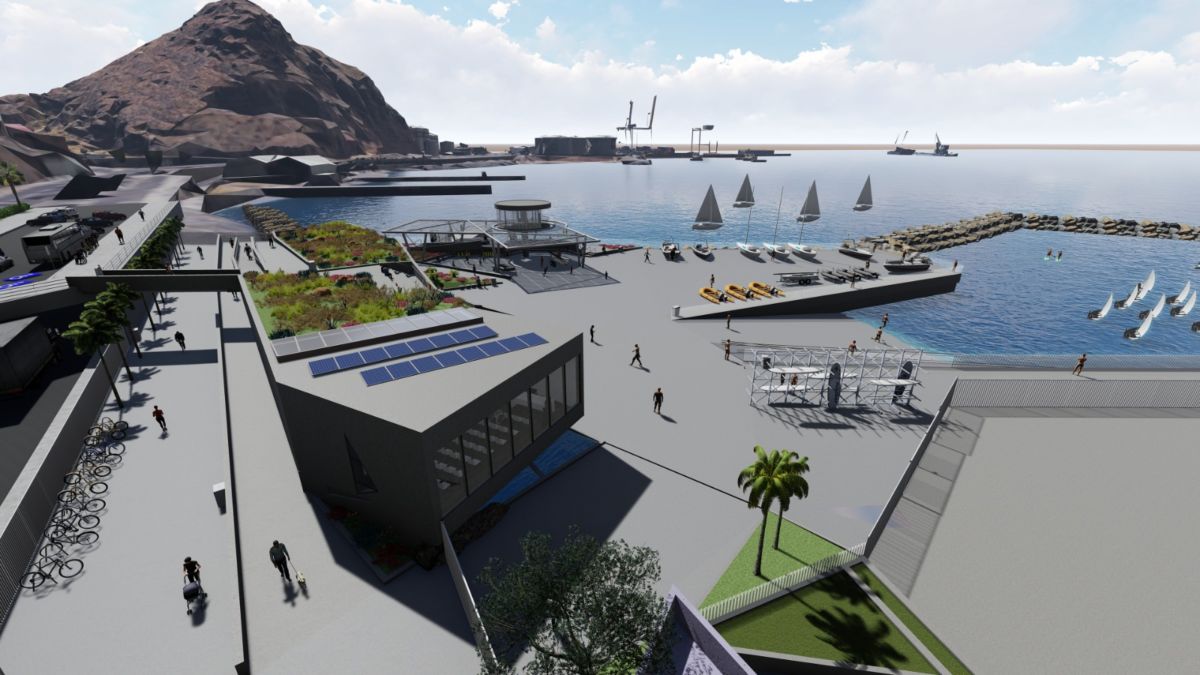 Así será el nuevo Centro de Deportes del Mar de Tenerife: la primera piedra, a finales de año