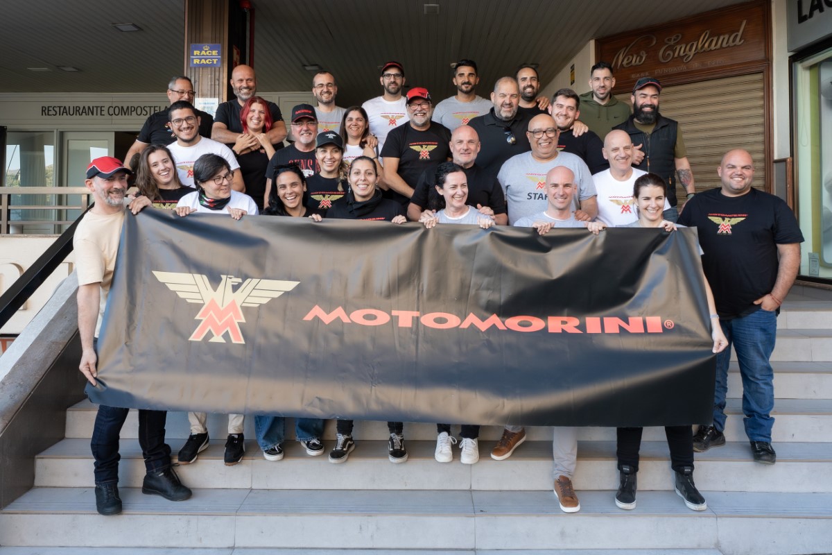 Éxito en la segunda ruta de Moto Morini Canarias, de la mano de Grupo Canaauto