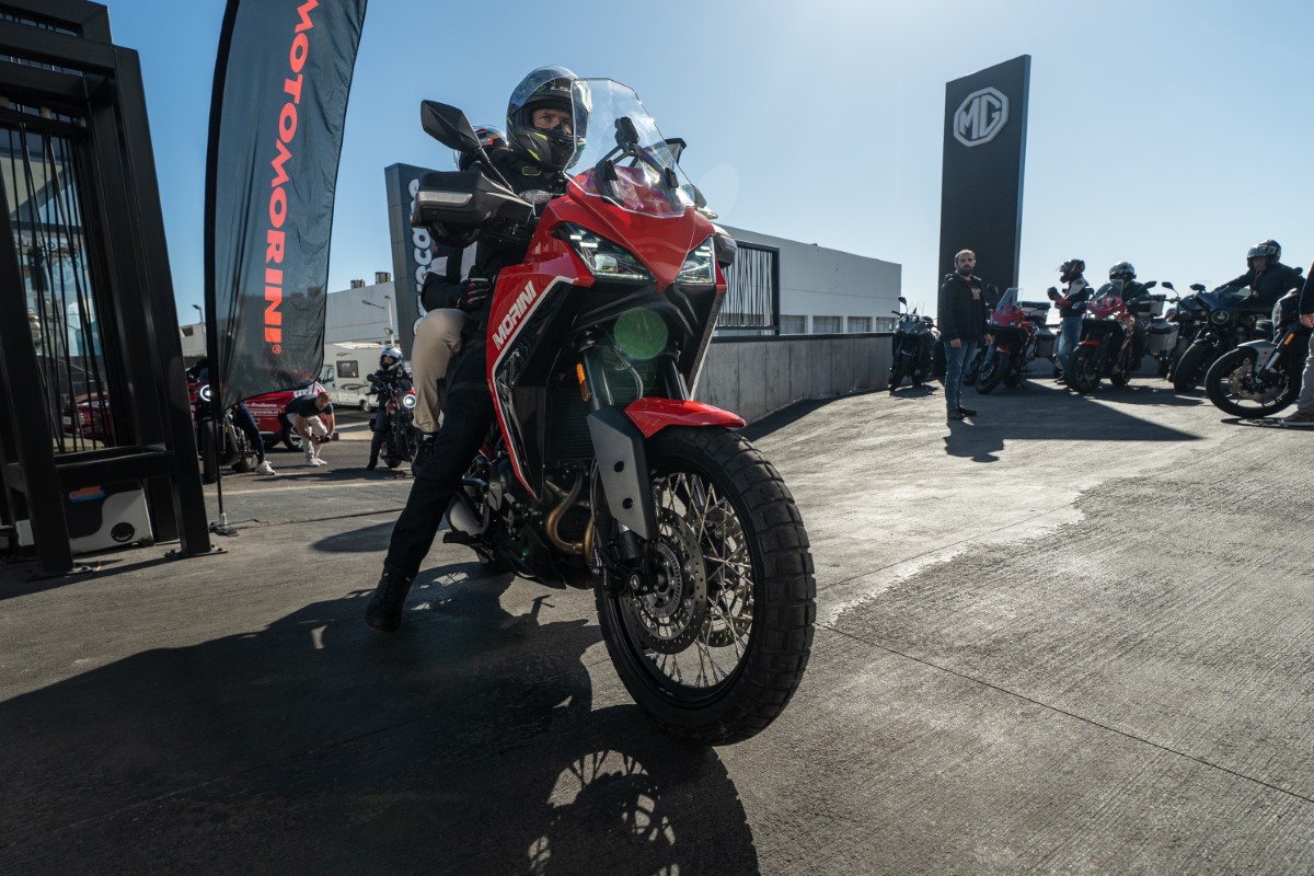 Éxito en la segunda ruta de Moto Morini Canarias, de la mano de Grupo Canaauto