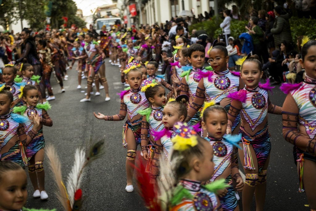 Los peques disfrutan de su coso
