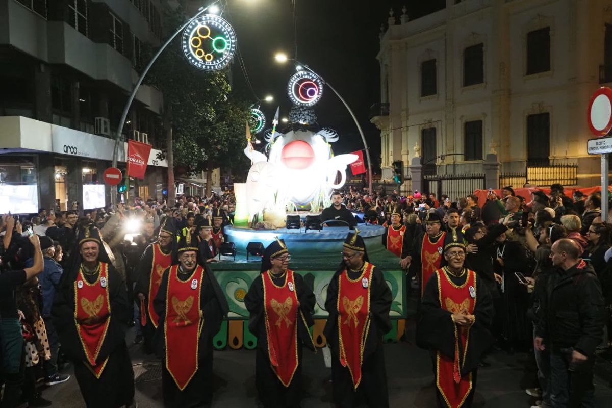 Entierro de la Sardina del Carnaval de Santa Cruz de Tenerife 2025. Sergio Méndez