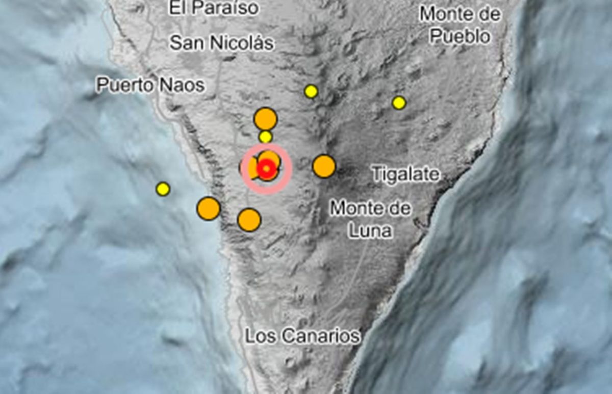 Terremotos en Canarias. IGN