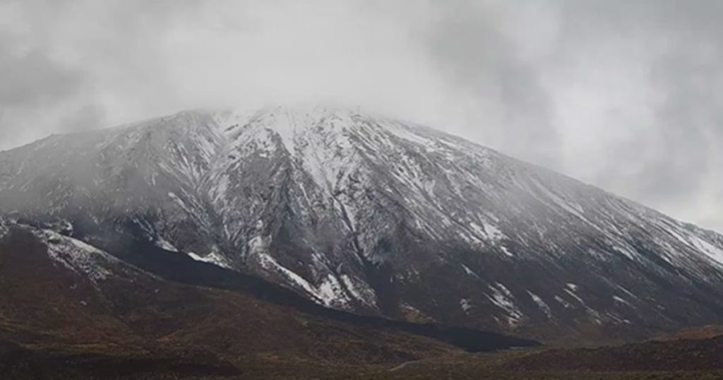 Teide nevado. DA