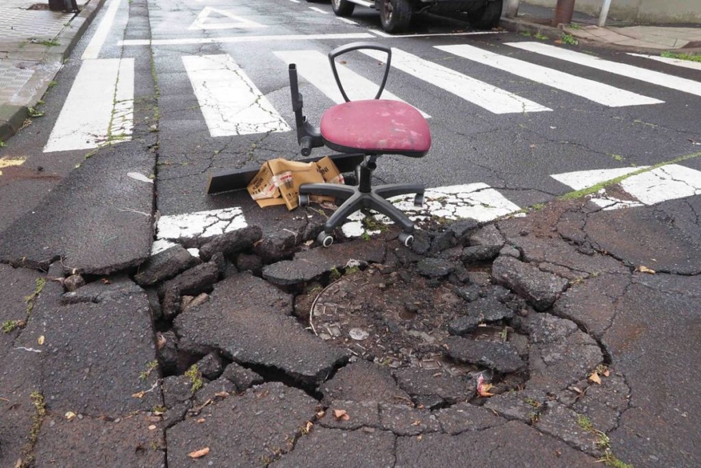 La DANA en Canarias trae más lluvia y nieve y causa una miríada de incidentes en Telde y Arucas