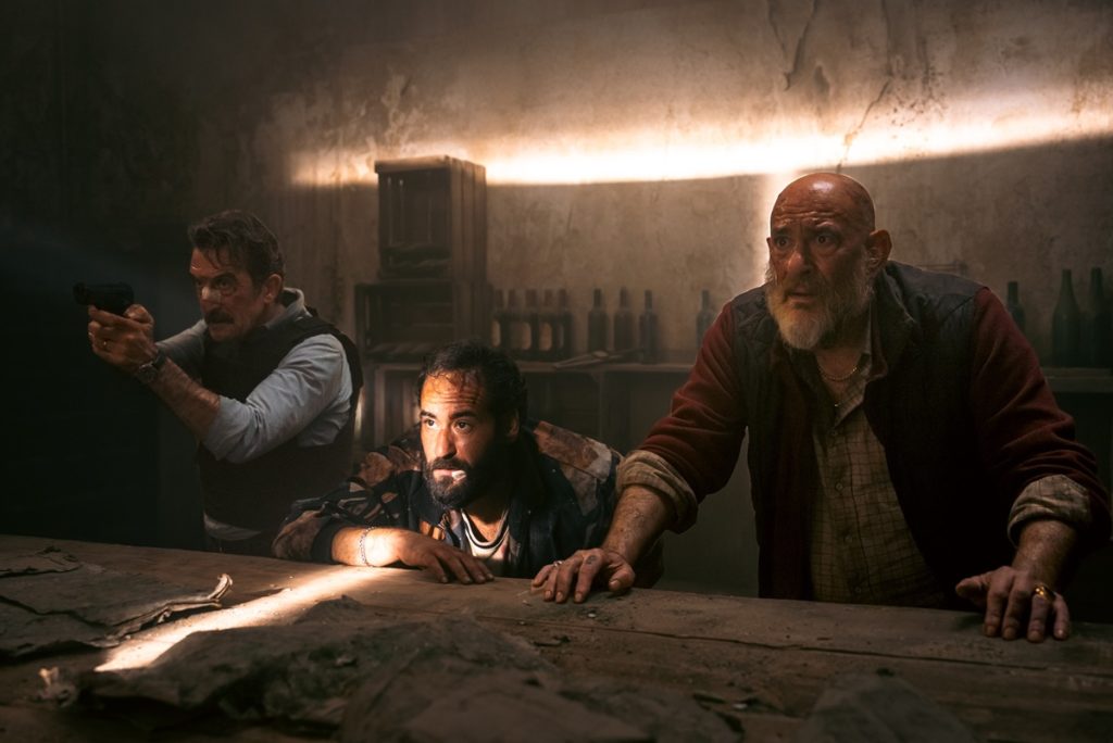 Luis Zahera, Jesús Carroza y Karra Elejalde protagonizan Tierra de nadie.