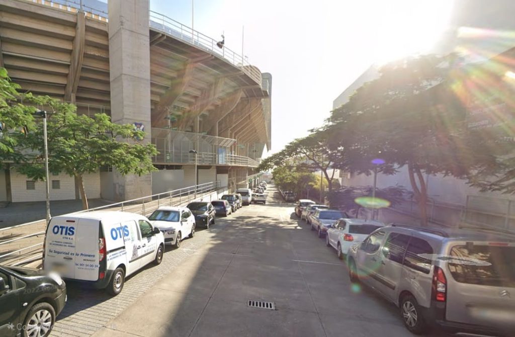 Cortes y desvíos de tráfico en Santa Cruz por obras cerca del Estadio
