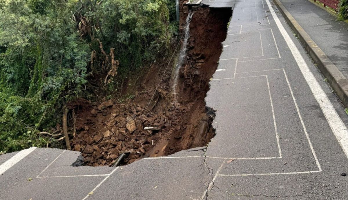 Lluvias en Tenerife