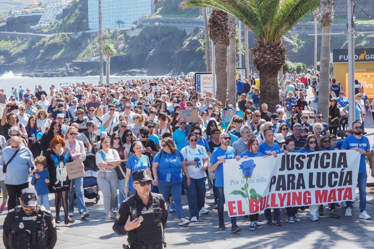 La madre de la niña fallecida en el Puerto de la Cruz pide ayuda para lograr una ley nacional contra el acoso escolar