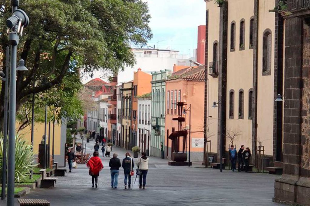 Entorno de La Concepción en el casco histórico de La Laguna