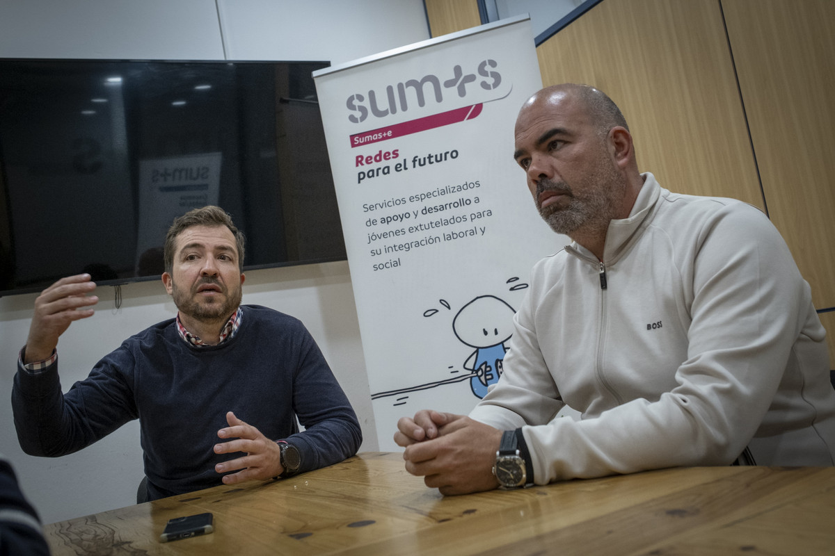 Walter Martín Waló, Coordinador técnico de la Sumas y Francisco Figueroa, director de la asociación. Fran Pallero