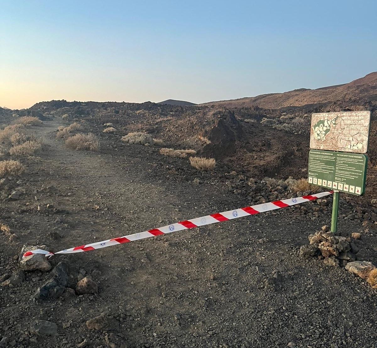 Tenerife mantiene varias prohibiciones por el paso de la borrasca Olivier: todas las carreteras y senderos afectados