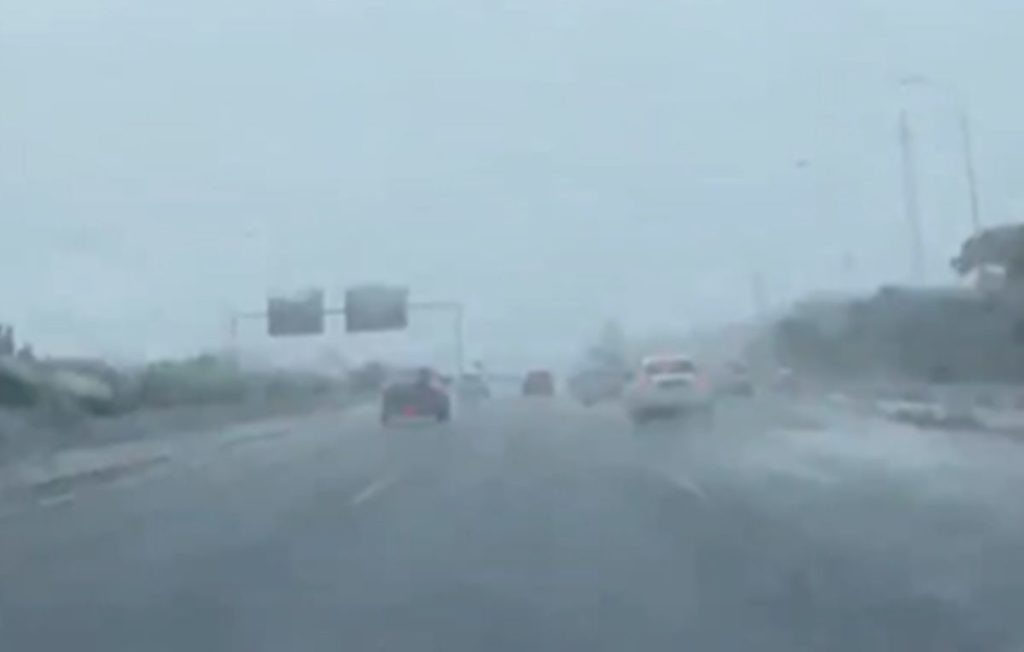 El 112 pide máxima precaución ante las fuertes lluvias en Tenerife