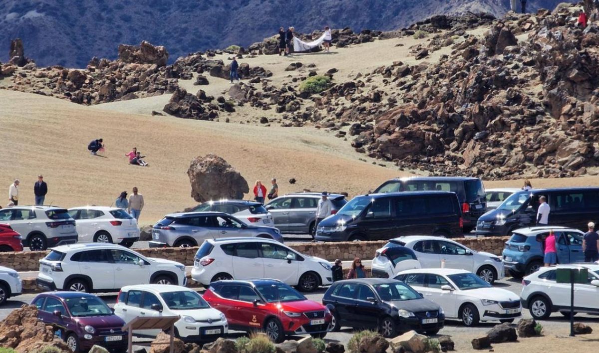 Parque Nacional del Teide. Jaime Coello Bravo (Fundación Telesforo Bravo Juan Coello)