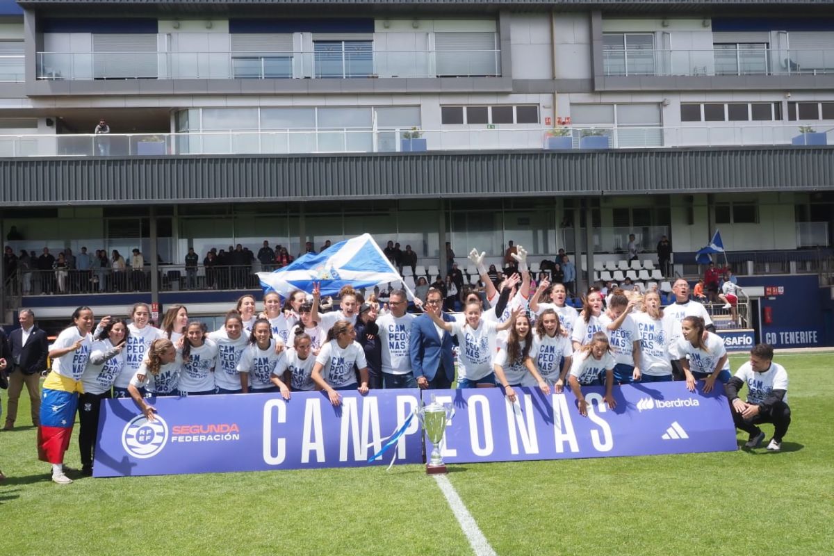 El Fundación CD Tenerife logra un ascenso histórico a la Primera Federación Iberdrola