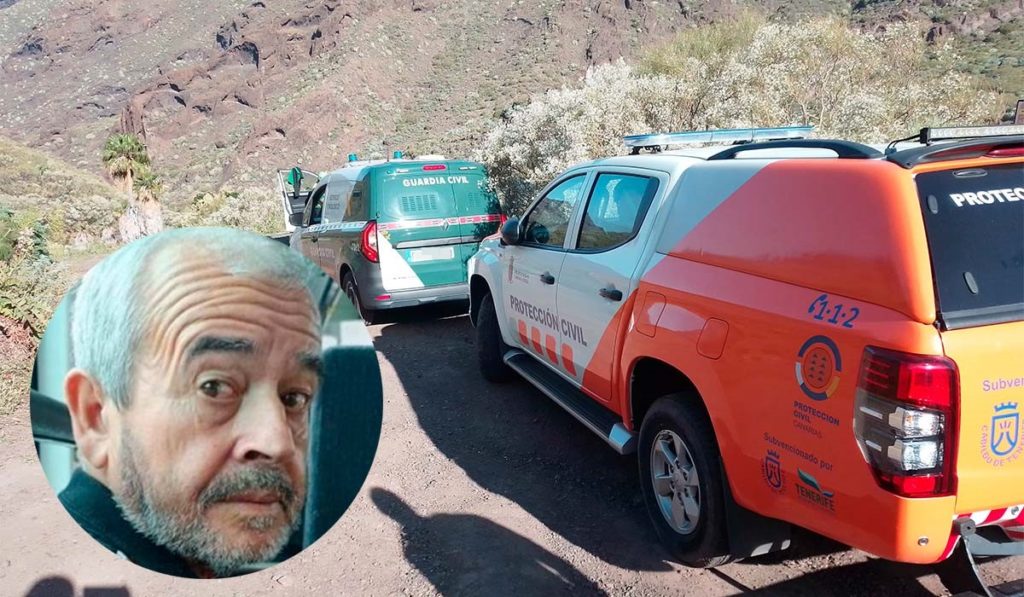 Importante despliegue para tratar de localizar a Jesús, desaparecido en Tenerife