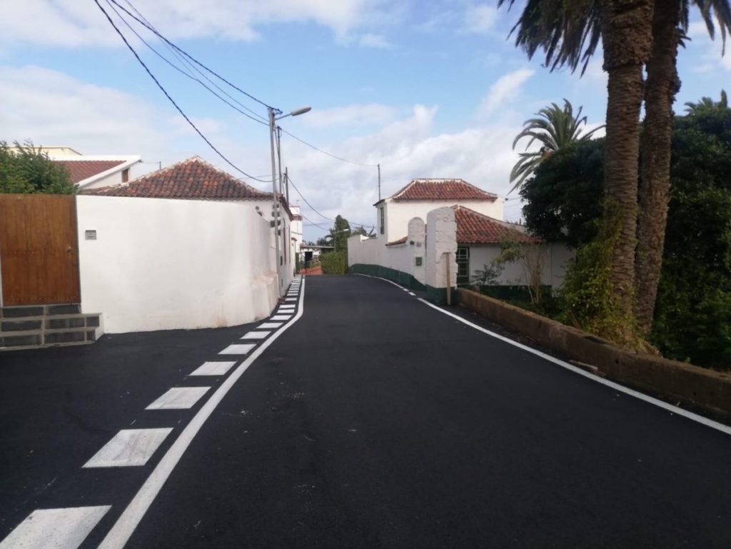 Dos nuevas vías reducirán los riesgos en Tejina