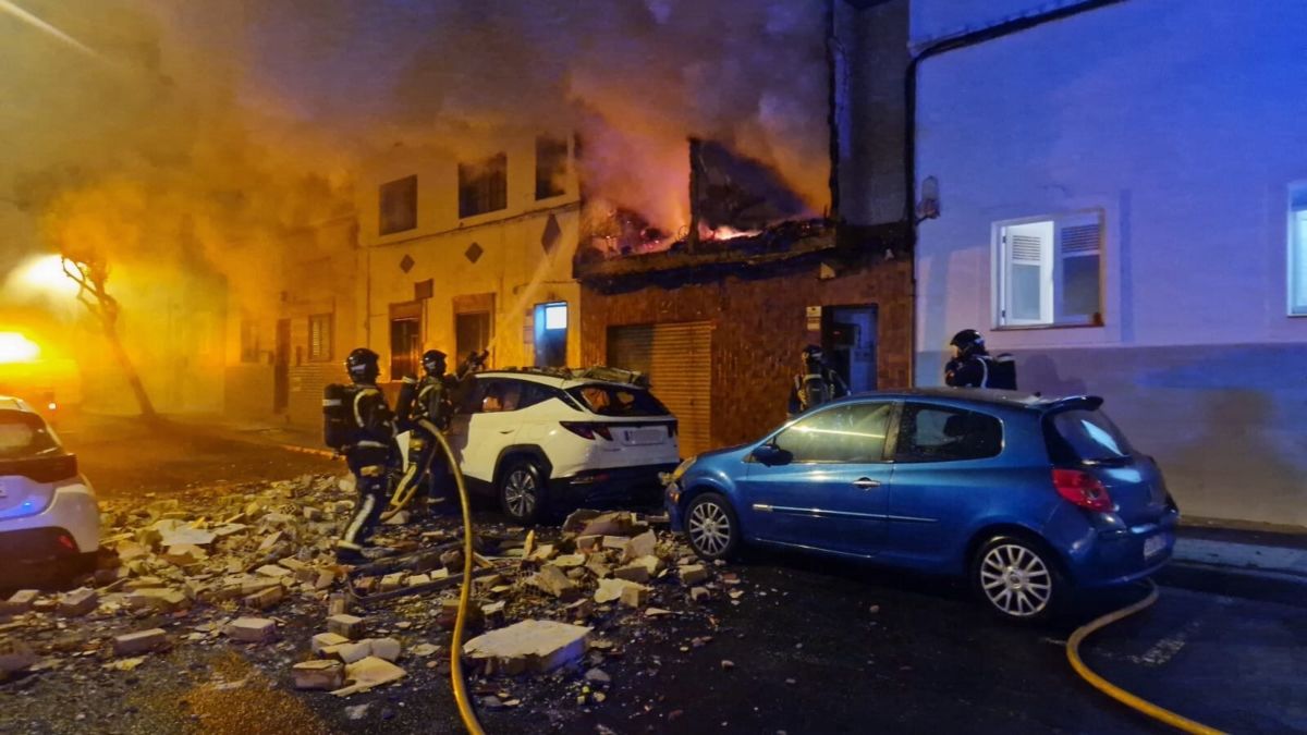 Incendio en La Cuesta, en La Laguna. DA