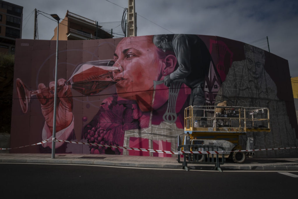 Mural Matias Sabotaje al Montaje