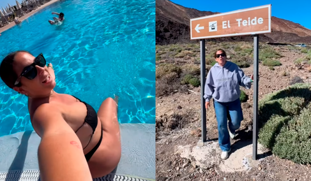 Anabel Pantoja “enamorada” de la Isla en su escapada familiar: “Tenerife no te olvidaré”