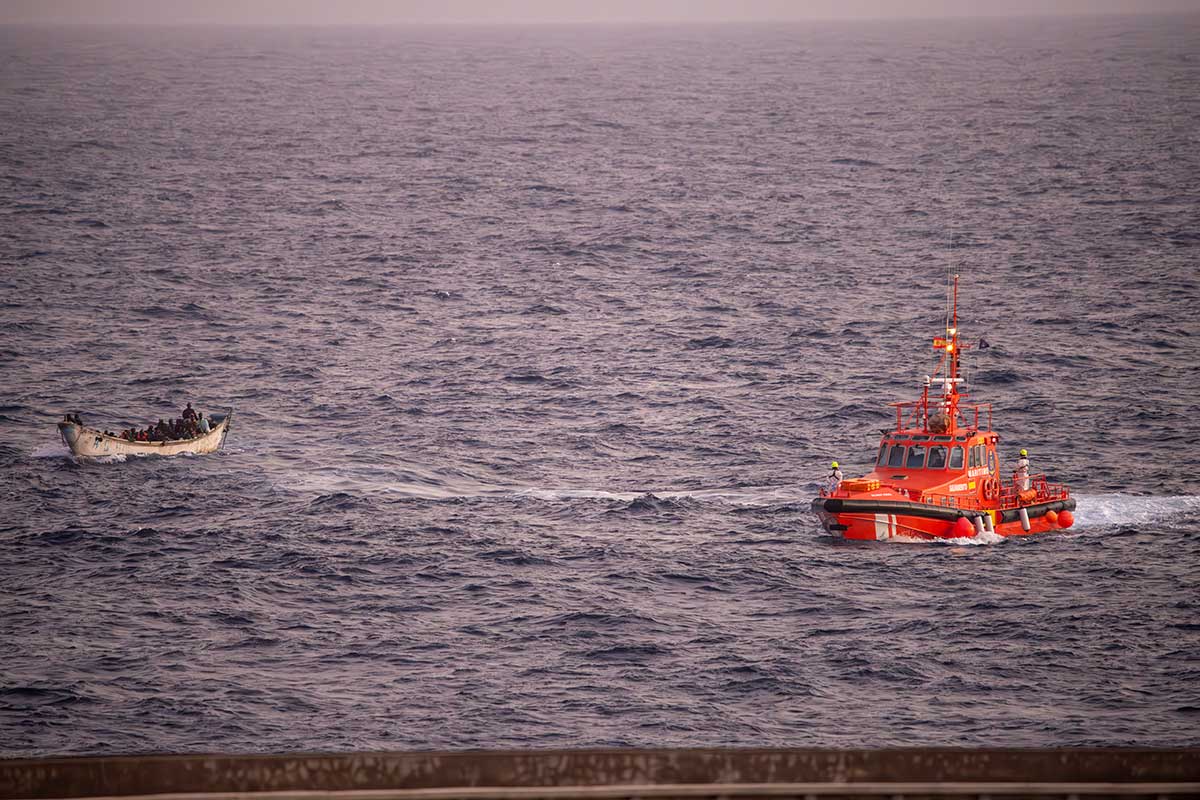 A juicio los cinco presuntos patrones de un cayuco en el que murieron tres personas en Canarias
