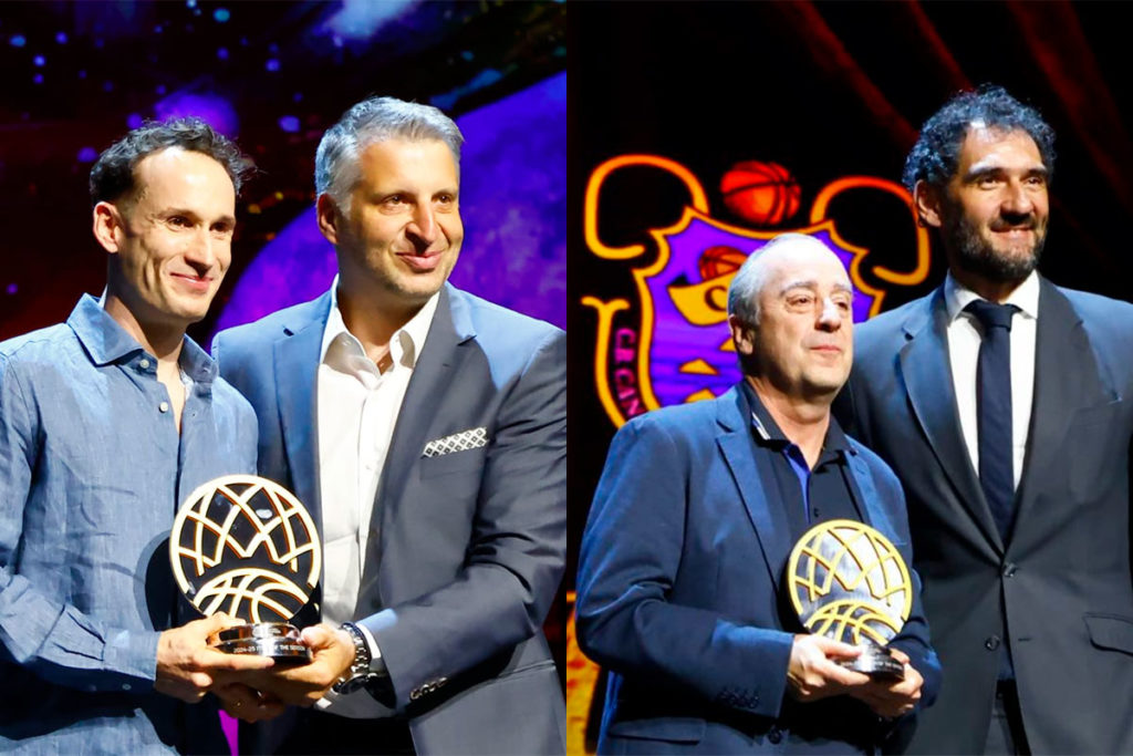Huertas y Vidorreta, reconocidos por su desempeño en la BCL 2024/25