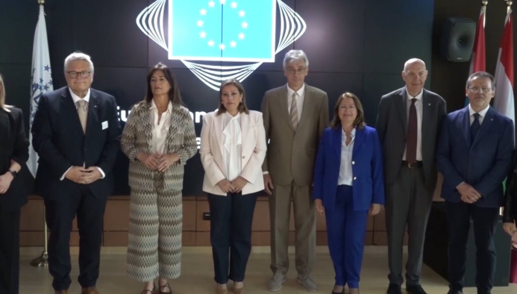 Astrid Pérez promueve en Bruselas una alianza con los 69 parlamentos regionales de Europa de cara al MFP