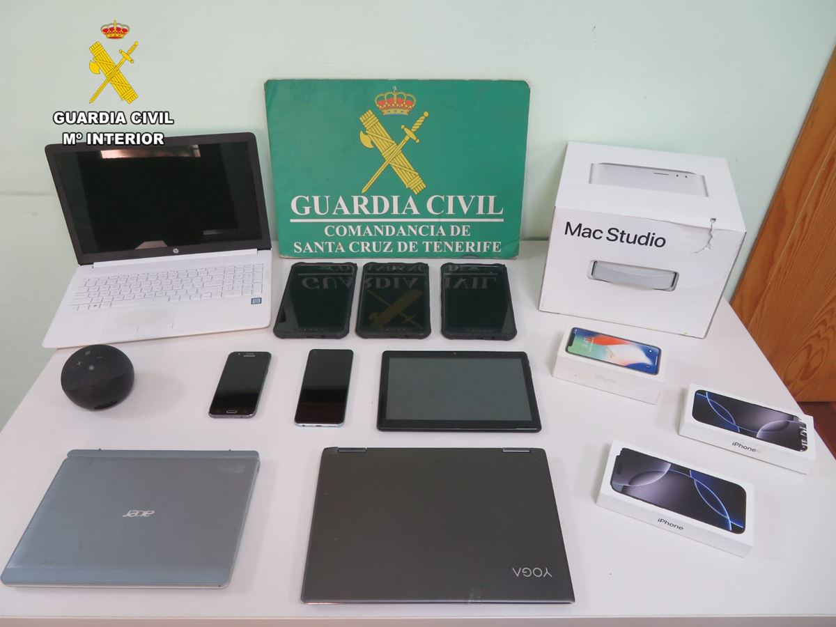 La Guardia Civil detiene al trabajador de una conocida empresa de paquetería de Tenerife por lo que hacía con los paquetes de los clientes