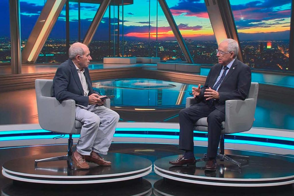 Óscar Izquierdo, entrevistado esta noche en el programa ‘Políticamente Incorrecto’