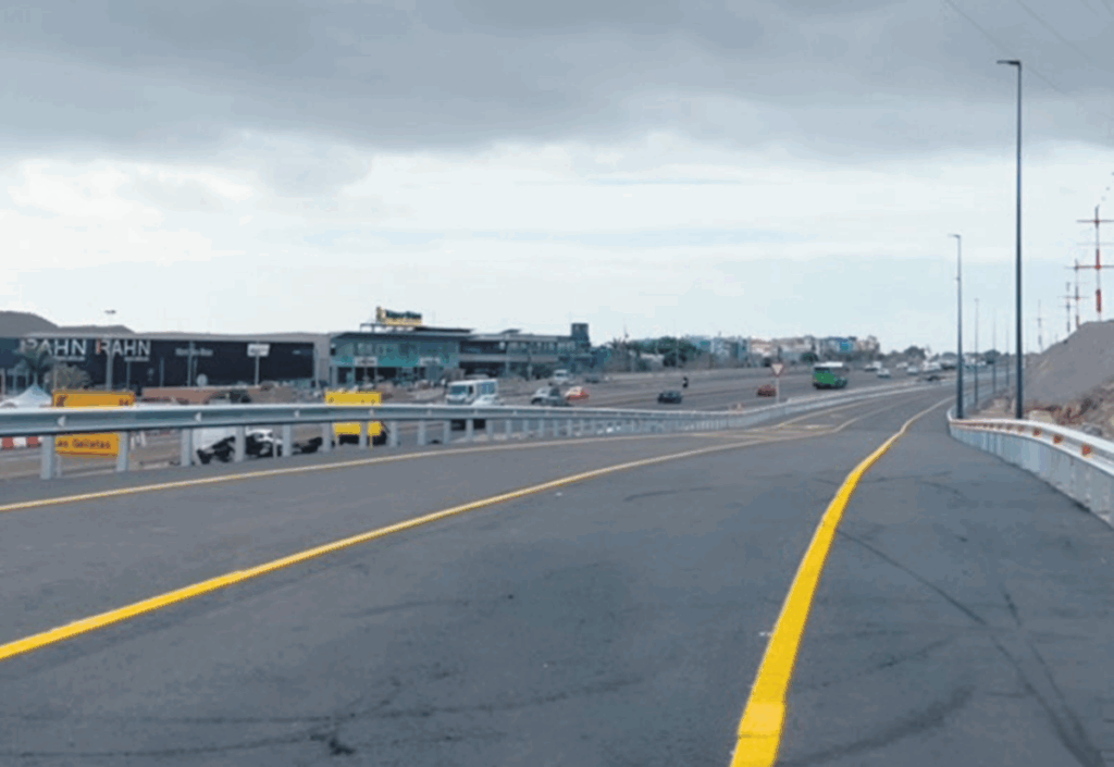 Abren al tráfico el enlace de Las Chafiras con la intención de aliviar la congestión de la TF-1