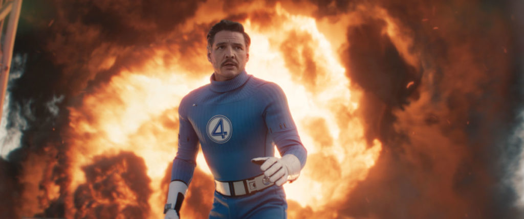 Pedro Pascal es Reed Richards, Míster Fantástico, en la nueva película Marvel sobre 'Los 4 Fantásticos'.