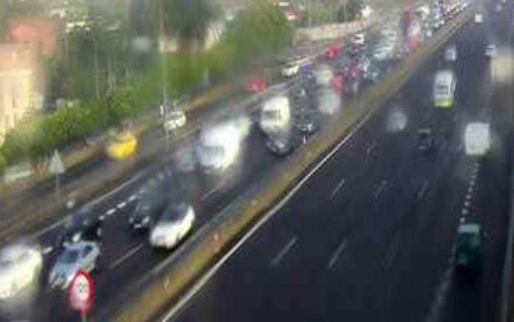 Varios accidentes 'paran' la autopista TF-5