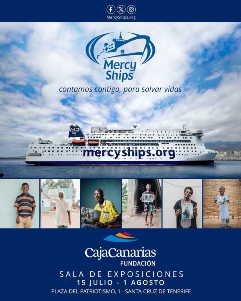 Mercy Ships showcases its humanitarian work with the exhibition ‘A Beacon of Hope at Sea’ Mercy Ships showcases its humanitarian work with the exhibition ‘A Beacon of Hope at Sea’