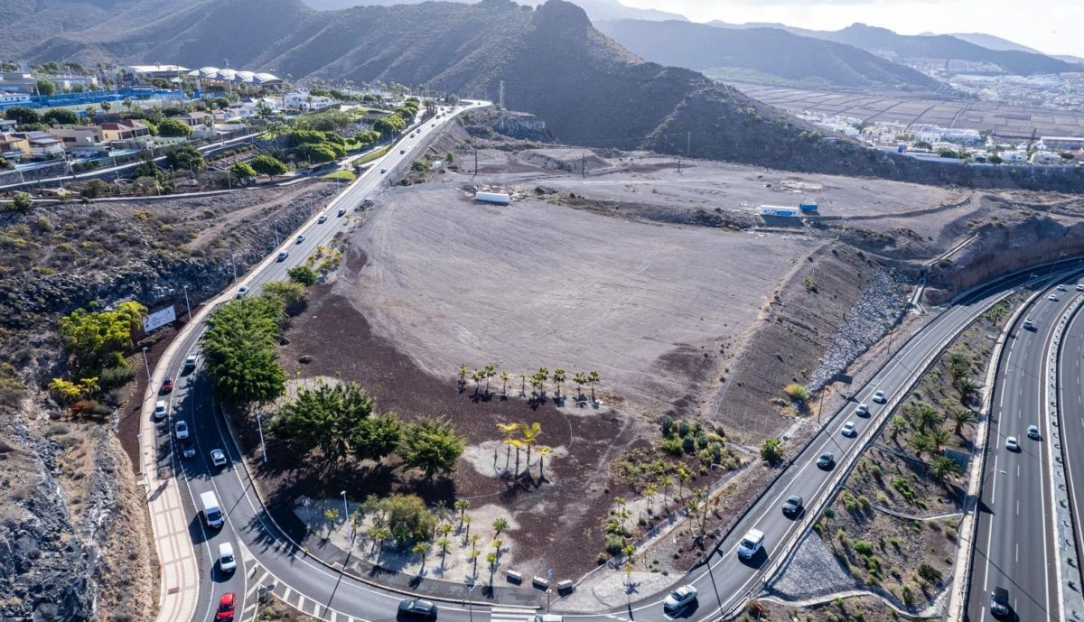 Adeje prevé empezar en septiembre las obras de una nueva masa verde de 35.000 metros cuadrados