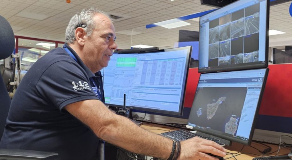 El 112 actualiza la información sobre el accidente múltiple en la TF-1