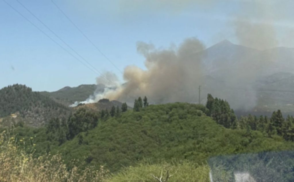 Declaran un conato de incendio en Tenerife