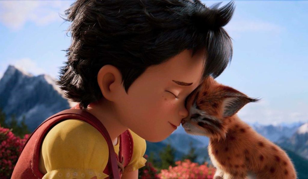 Una productora canaria recupera el personaje de Heidi en la película 'El rescate del lince'. 3DOUBLES PRODUCCIONES