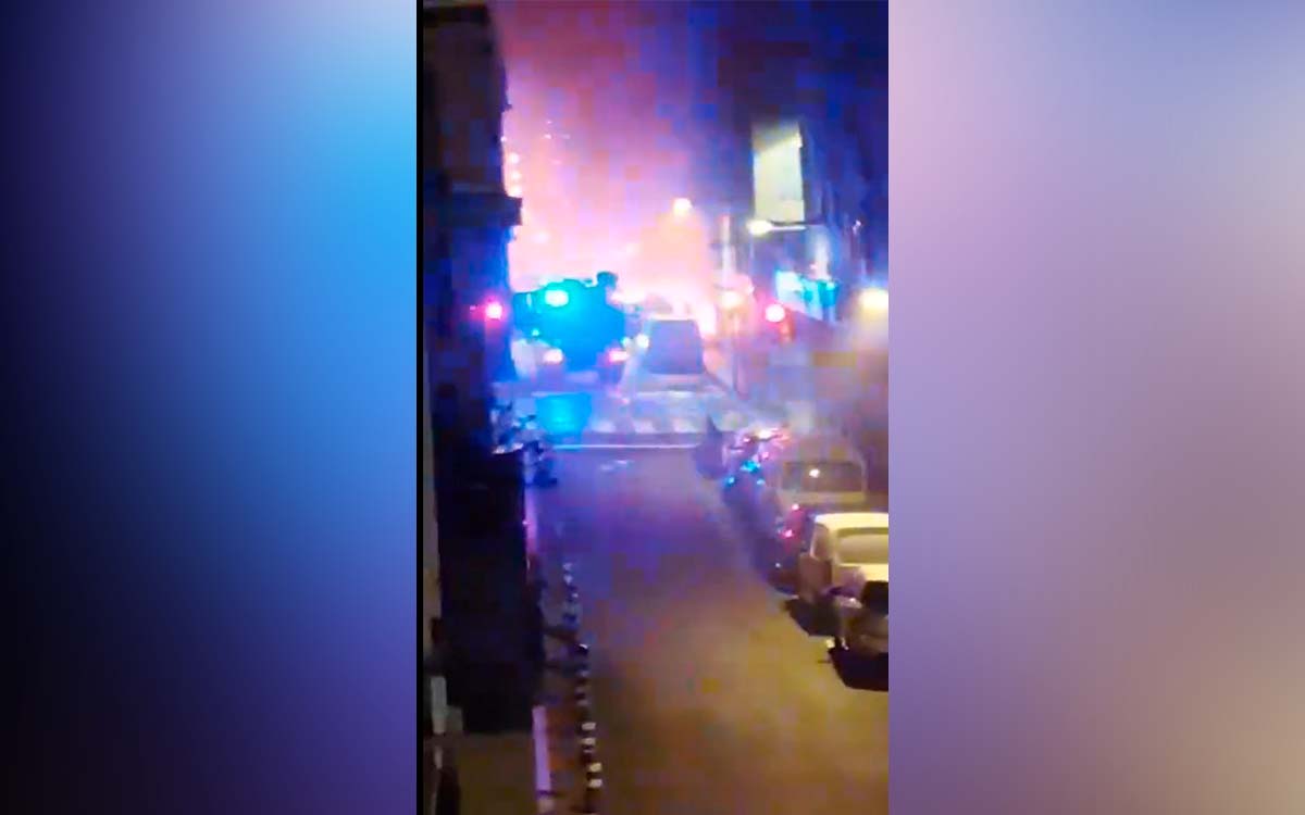Un vecino de Santa Cruz, ante un nuevo incendio de contenedores: "Era una bola de fuego, pudo ocurrir una desgracia"