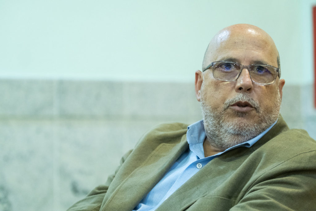 José Antonio López Mármol, delegado de la ONCE en Canarias. Fran Pallero