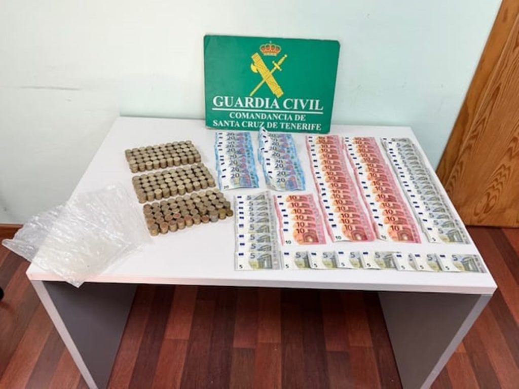 La Guardia Civil resuelve el misterioso robo en Tenerife de más de 8.000 euros
