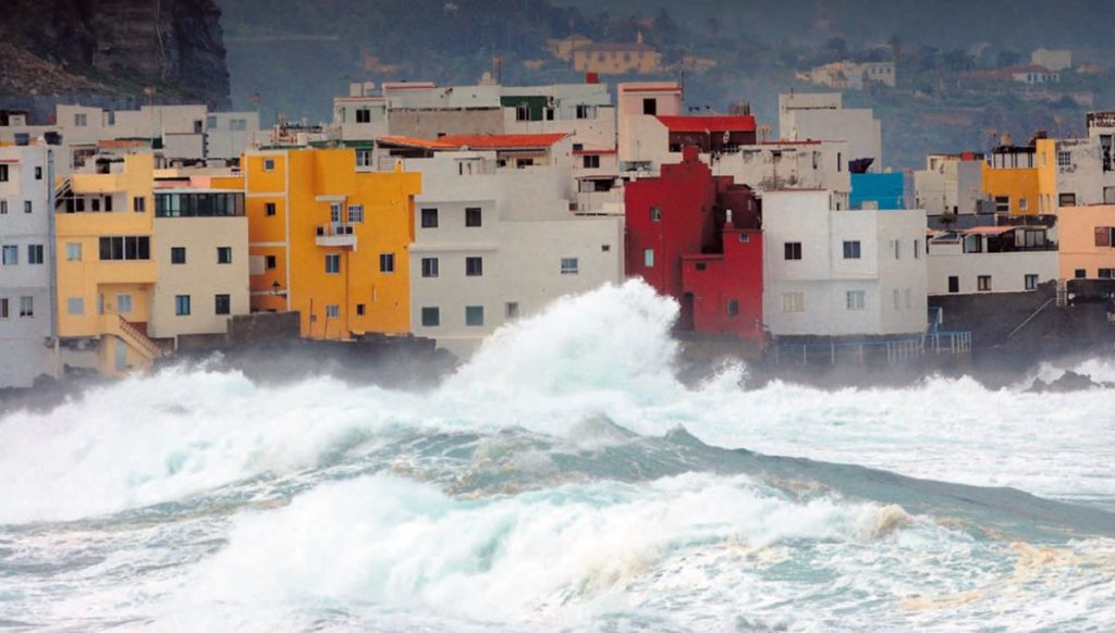 La subida del mar causará en Canarias los primeros desplazados climáticos