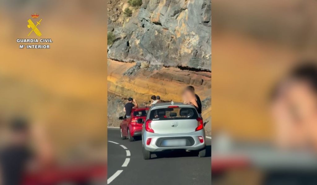 Denuncian a los protagonistas de la última imprudencia en el Teide. Guardia Civil
