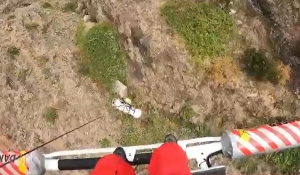 Un accidente en Anaga obliga a movilizar un rescate en helicóptero. 112 Canarias