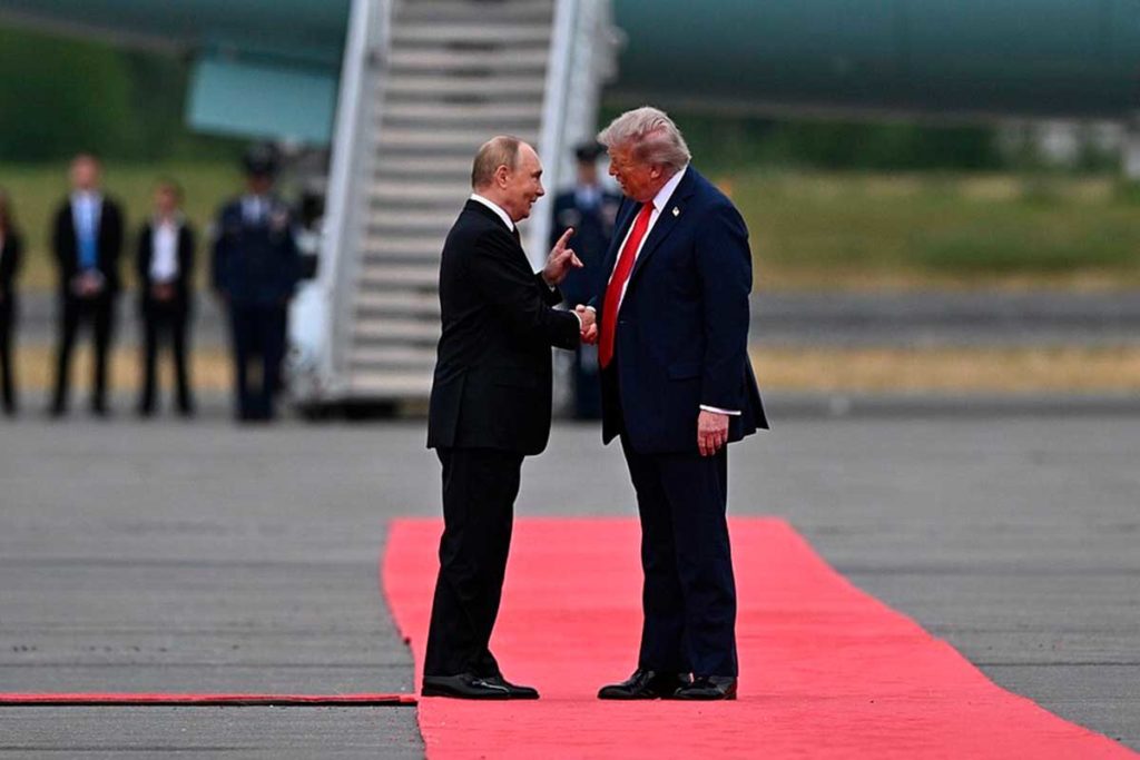Trump y Putin en Alaska
