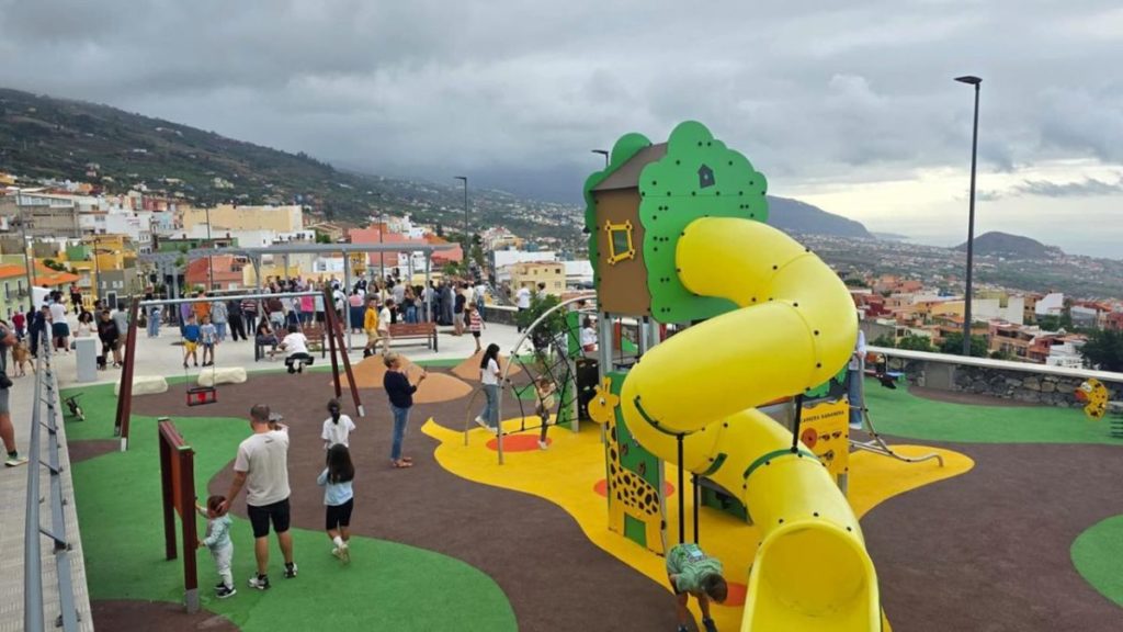 La Orotava estrena un parque sostenible de 9.300 metros cuadrados