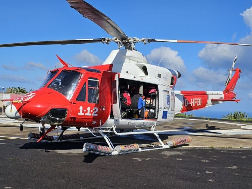 Imagen de archivo de un helicóptero del GES. | DA